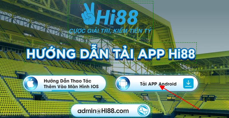 Tải App HI88 ở điện thoại có hệ điều hành Android